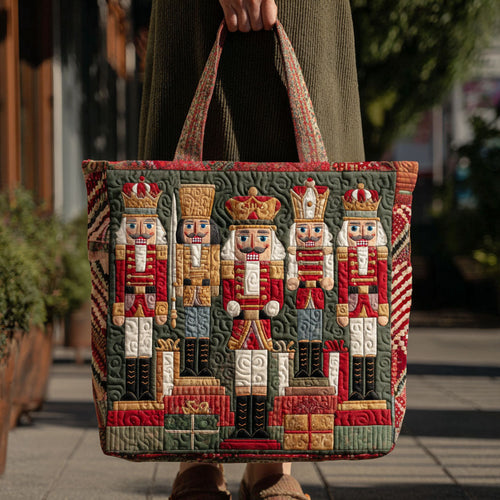 Regal Nutcracker Quilted Tote Bag NCU0PTT1708