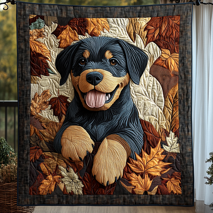 Regal Rottie Quilted Blanket NCU0DK1089