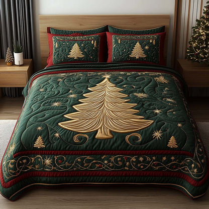 Regal Tree 3-Piece Quilted Bedding Set NCU0DQQ015