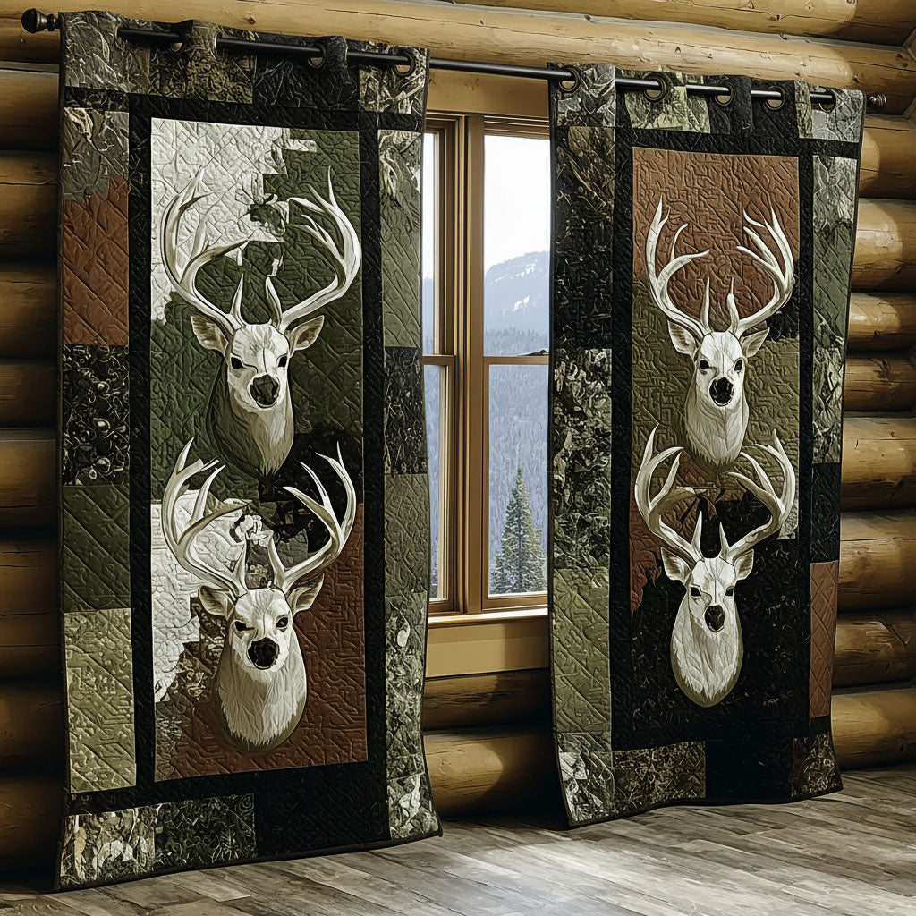 Regal Woods Quilted Curtains NCU0PTT2187