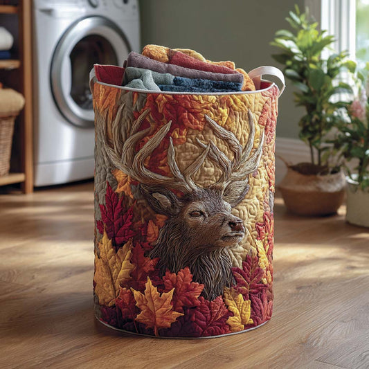 Regal Woods Quilted Laundry Basket NCU0NXD051