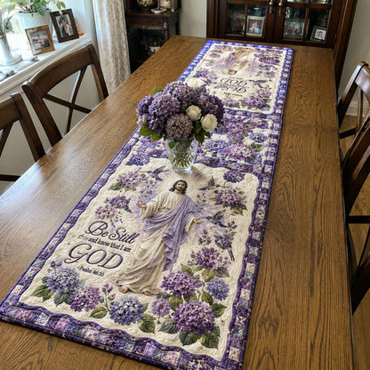 Rest in His Presence Quilted Table Runner NCU0PTT3409