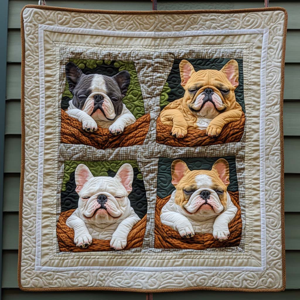 Resting Faces Quilted Blanket NCU0NT1675