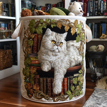 Resting Paws Quilted Laundry Basket NCU0PTT1386