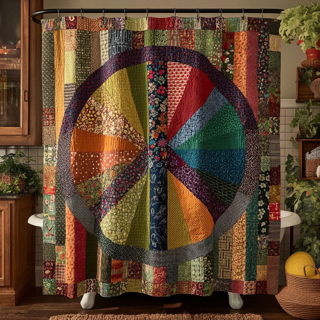 Retro Calm Shower Curtain NCU0NNT2914