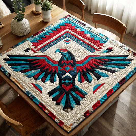 Rising Eagle Quilted Table Topper NCU0NTD299