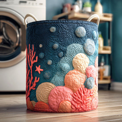 Rising Tide Quilted Laundry Basket NCU0NTD390