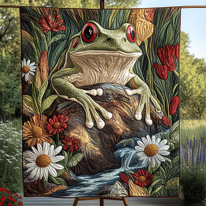 River Bloom Quilted Blanket NCU0NVH030