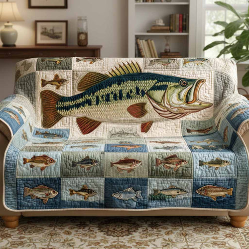 River Catch Quilted Sofa Cover NCU0NXD1471