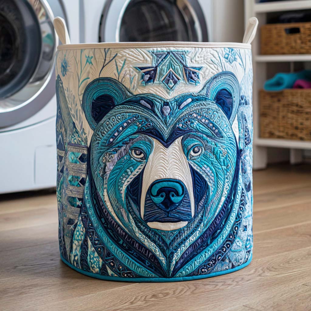 River Hunter Quilted Laundry Basket NCU0NTD145