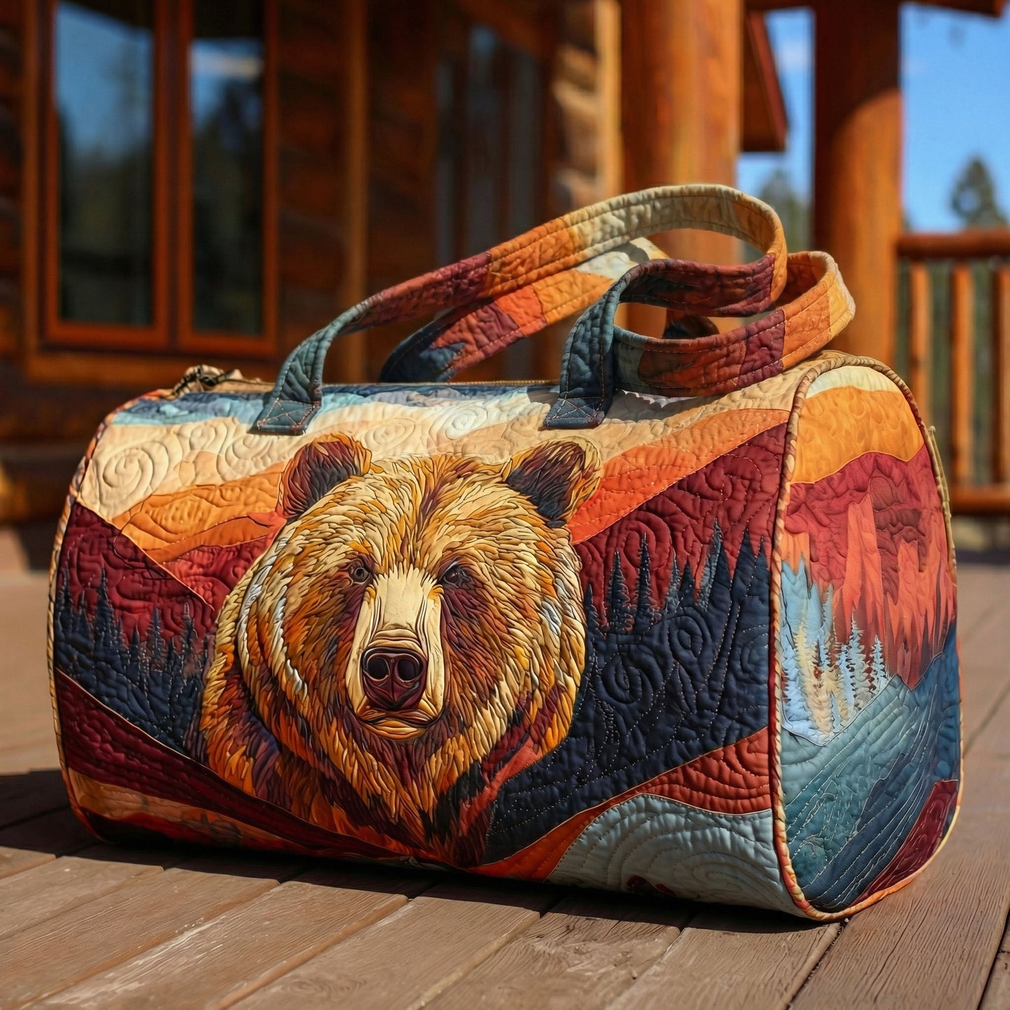 River Roam Quilted Duffle Bag NCU0DDK2439