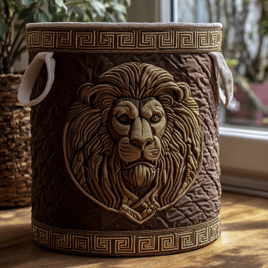 Roaring Glory Quilted Laundry Basket NCU0PVL592