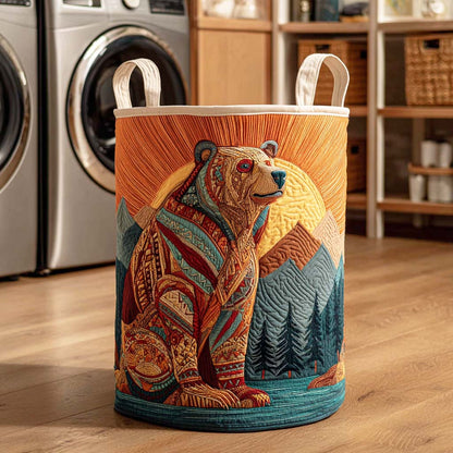 Roaring Hunter Quilted Laundry Basket NCU0NTD151