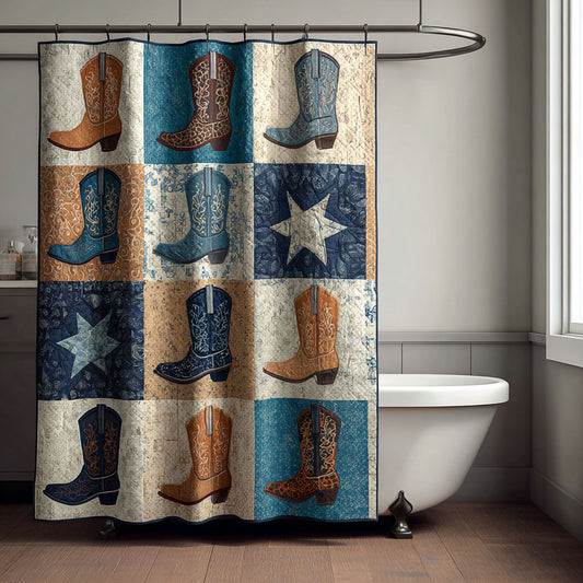 Rodeo Roots Shower Curtain NCU0DDK2528