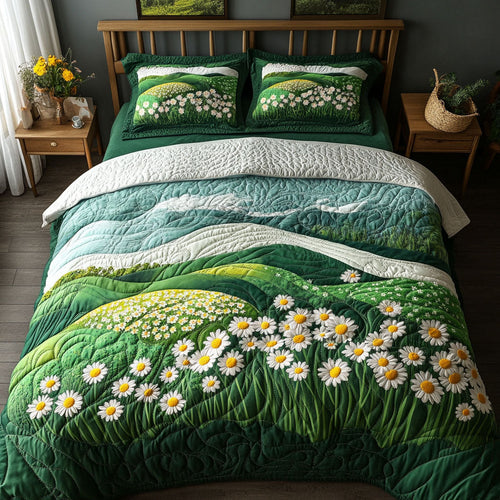 Rolling Daisy Hills Duvet Cover Set NCU0NNT495