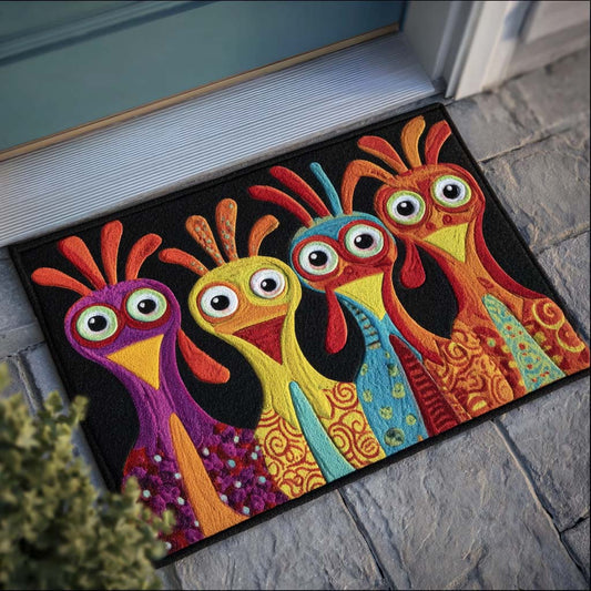 Rooster Gleam Doormat NCU0PT9521