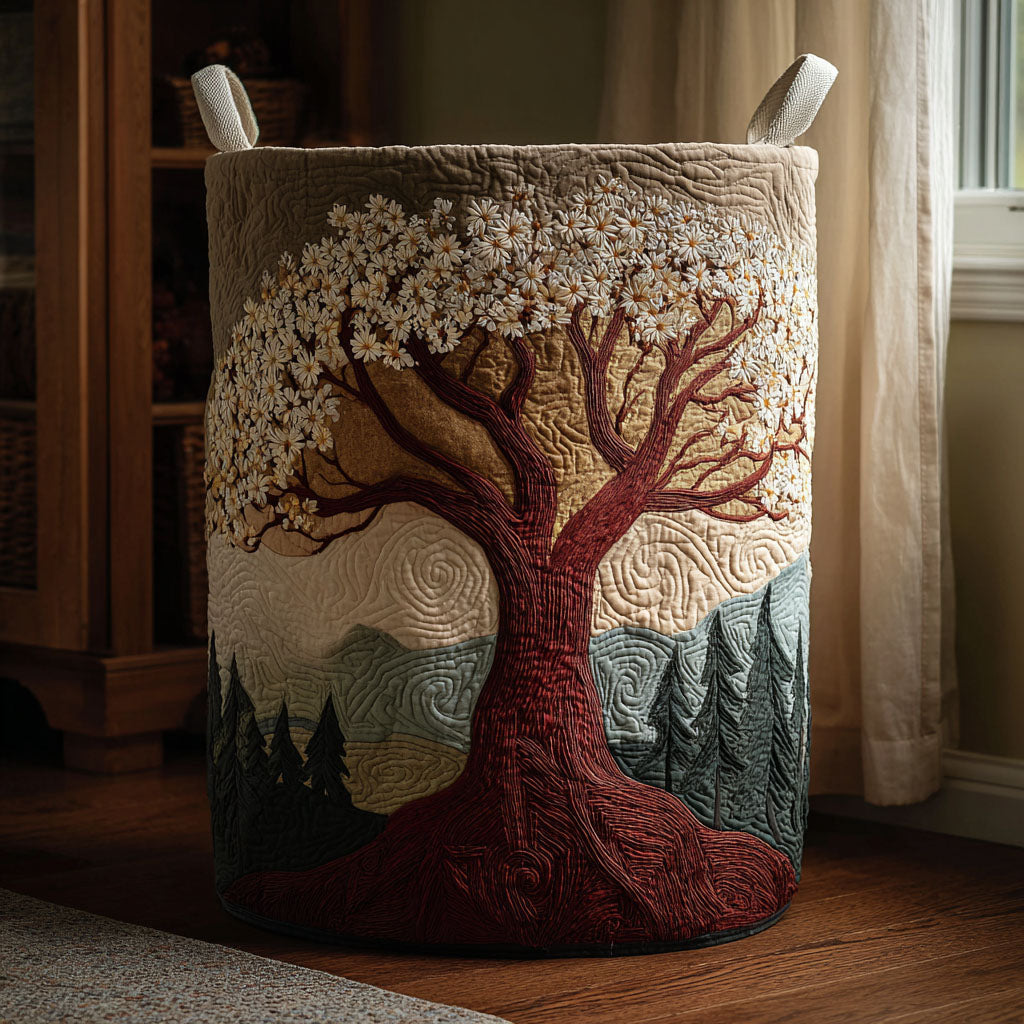 Rooted Glow Quilted Laundry Basket NCU0DDK2128 – Quiltnest