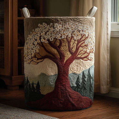 Rooted Glow Quilted Laundry Basket NCU0DDK2128