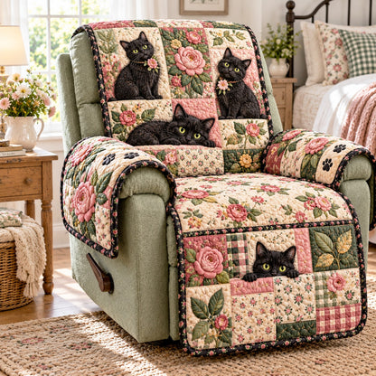 Rosy Patchwork Quilted Sofa Cover NCU0NTD2406