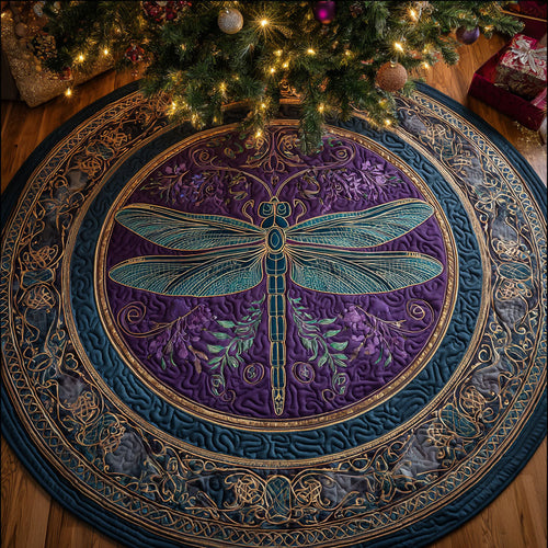 Royal Drift Quilted Round Mat NCU0NTV551