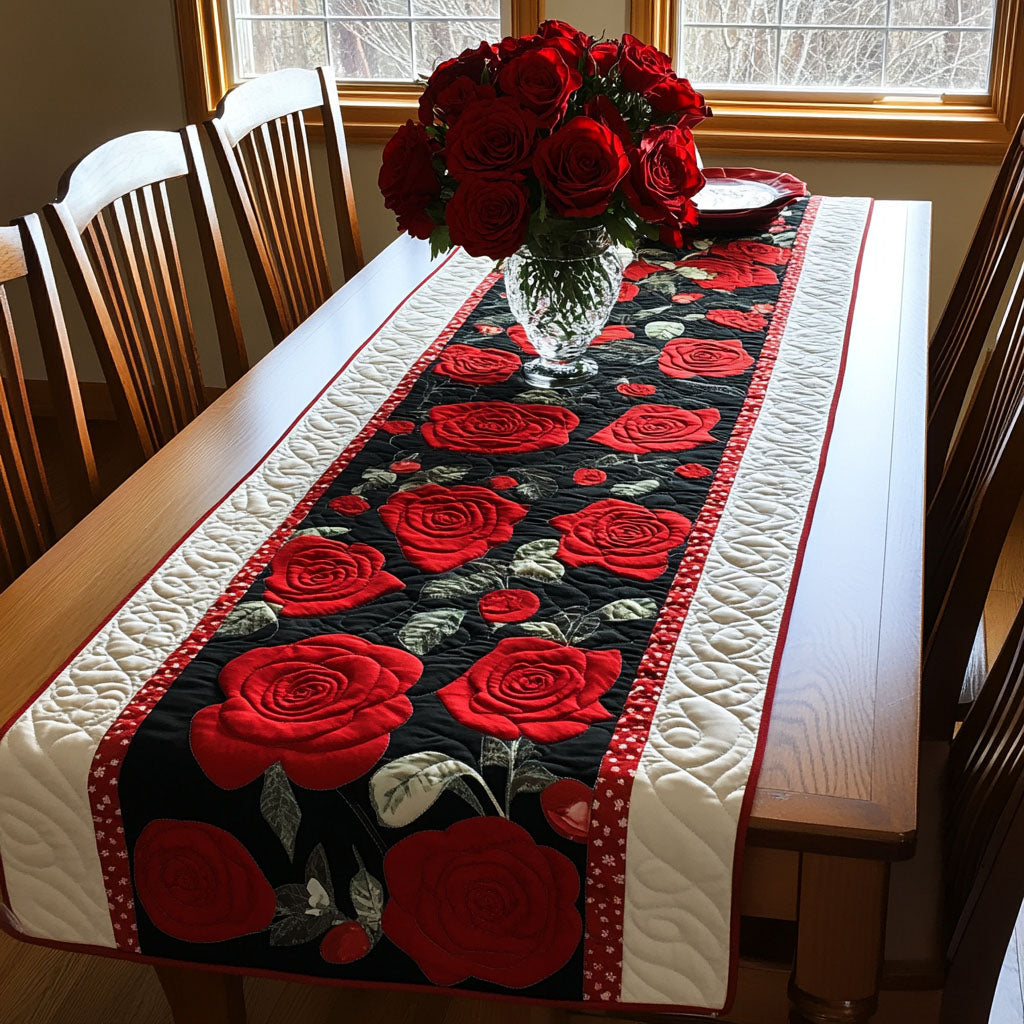 Royal Flora Quilted Table Runner NCU0DDK2284