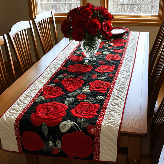 Royal Flora Quilted Table Runner NCU0DDK2284