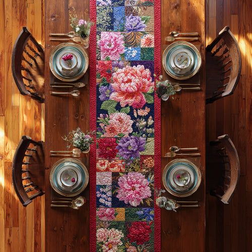 Royal Garden Quilted Table Runner NCU0HNH860