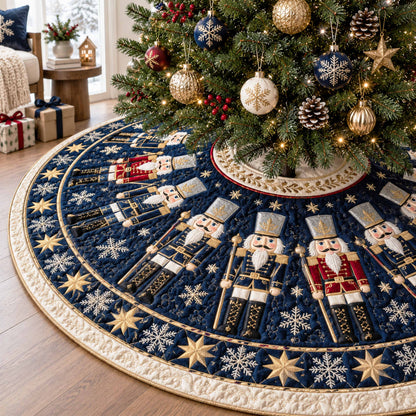 Royal Guard Christmas Quilted Tree Skirt NCU0NTD2302