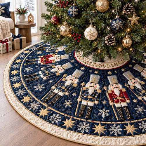 Royal Guard Christmas Quilted Tree Skirt NCU0NTD2302