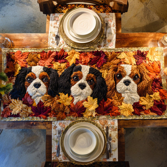 Royal Spaniel Quilted Table Runner NCU0HNH544