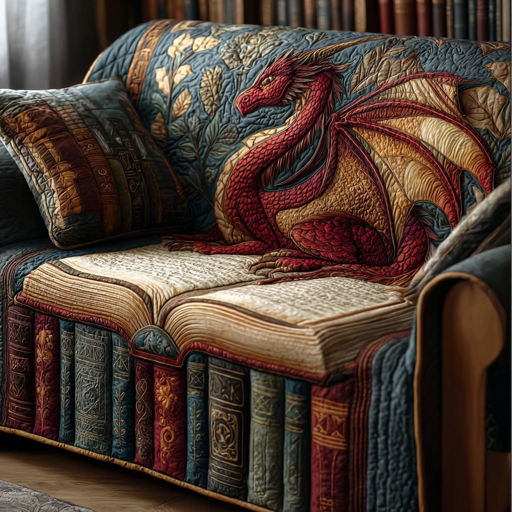 Ruby Libris Quilted Sofa Cover NCU0LDH040