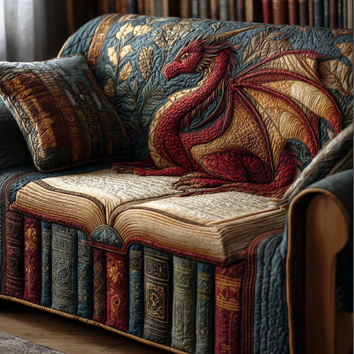 Ruby Libris Quilted Sofa Cover NCU0LDH040