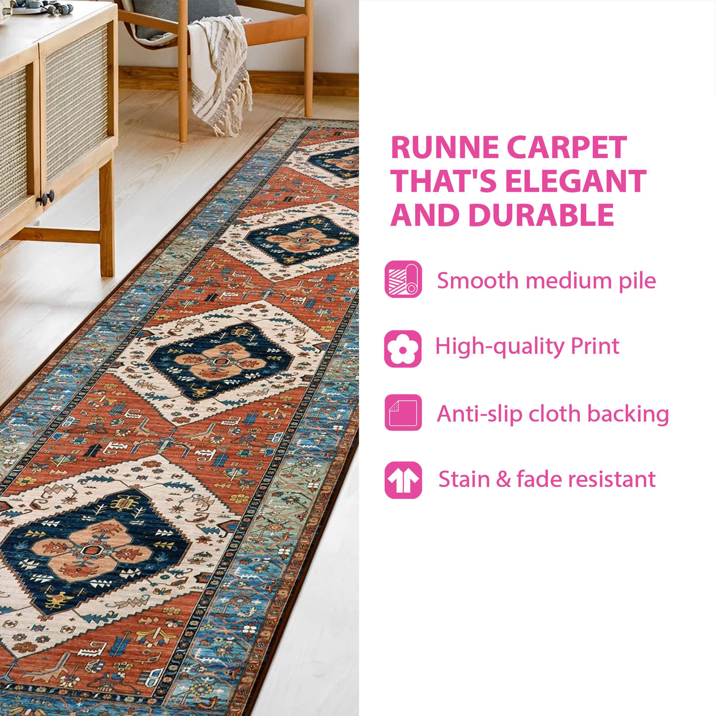 Secret Garden Passage Runner Carpet NCU0LDH594