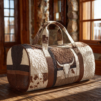 Rusted Horizon Quilted Duffle Bag NCU0PTT2931