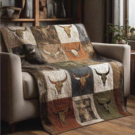 Rusted Sun Quilted Blanket NCU0NNT2772