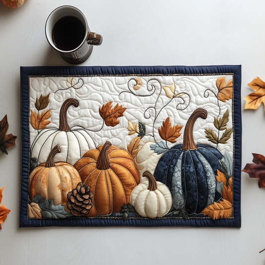 Rustic Autumn Quilted Placemat NCU0NNT1520