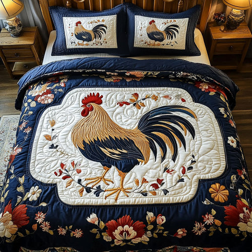 Rustic Crow 3-Piece Quilted Bedding Set NCU0PTT018