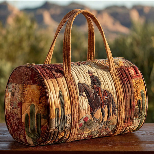 Rustic Horse Quilted Duffle Bag NCU0NTD1443