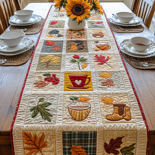 Rustic Acres Quilted Table Runner NCU0PTT587