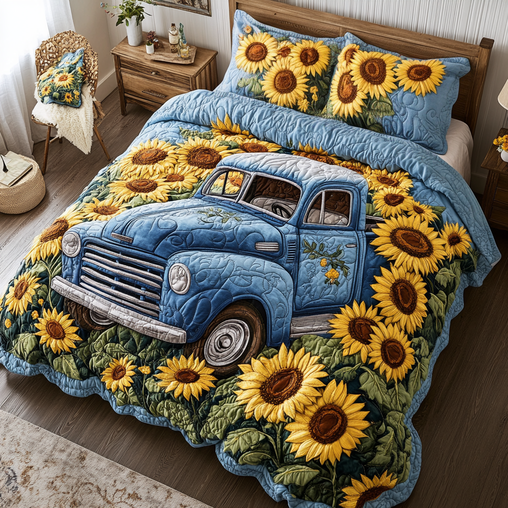 Rustic Bloom Duvet Cover Set NCU0NVH541