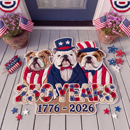 Rustic Celebration Custom Shape Doormat NCU0PTT3087