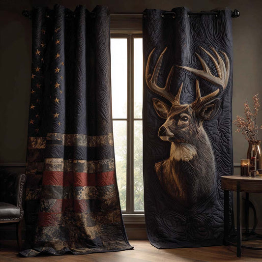 Rustic Charm Quilted Curtains NCU0NNT2401