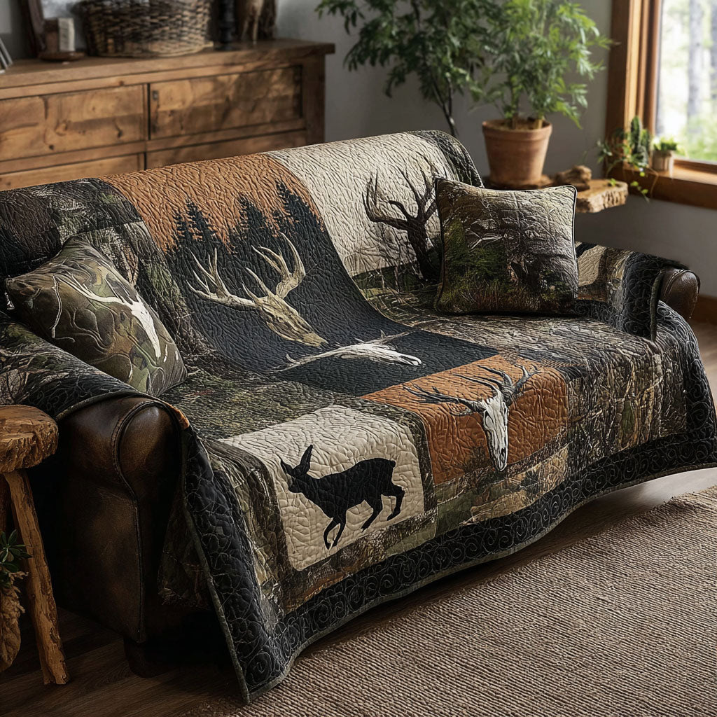 Rustic Escape Quilted Sofa Cover NCU0PTT2023