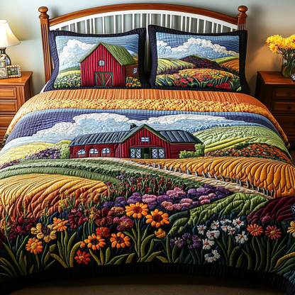 Rustic Fields Duvet Cover Set NCU0PVL270