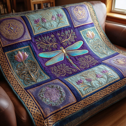 Rustic Flutter Quilted Blanket NCU0NTD1177