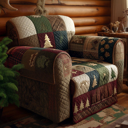 Rustic Forest Haven Quilted Sofa Cover NCU0PTT2846