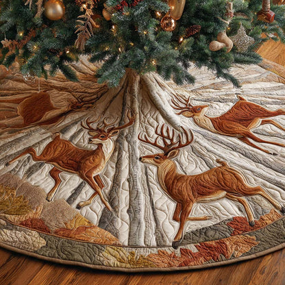Rustic Gathering Quilted Tree Skirt NCU0NXD1006