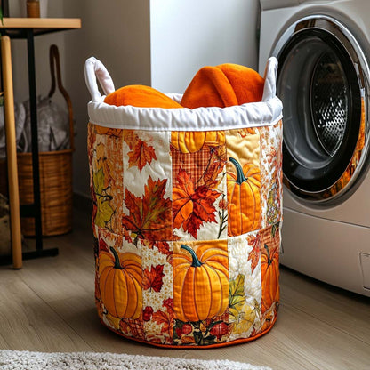 Rustic Haven Quilted Laundry Basket NCU0NNT1064