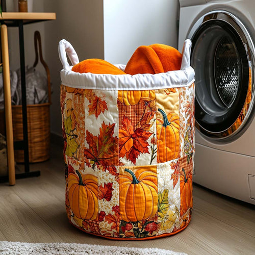 Rustic Haven Quilted Laundry Basket NCU0NNT1064