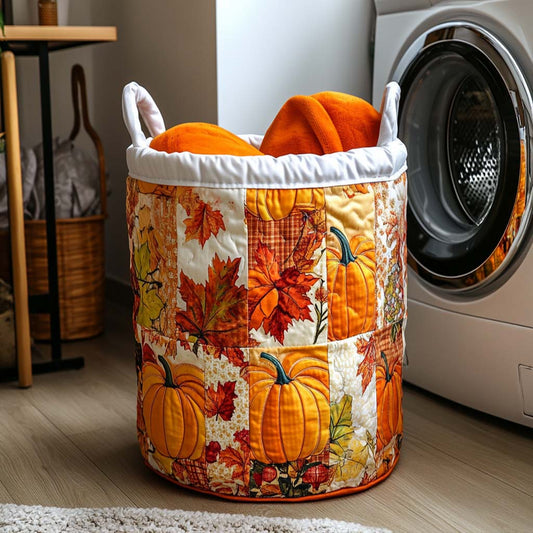 Rustic Haven Quilted Laundry Basket NCU0NNT1064